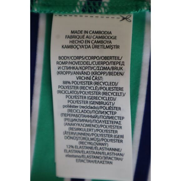 RLX Ralph Lauren Men's Sz L Green Multi Striped Golf Performance Polo Shirt - Picture 3 of 11